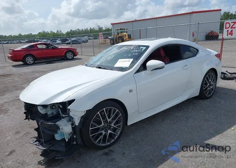 2017 Lexus Rc 200T z USA, uszkodzony, nr VIN JTHHA5BC4H5006501